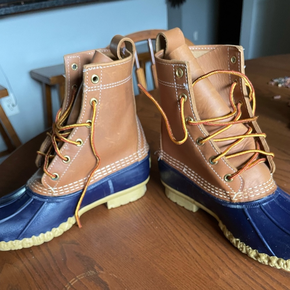 Navy Blue L.L. Bean Boots